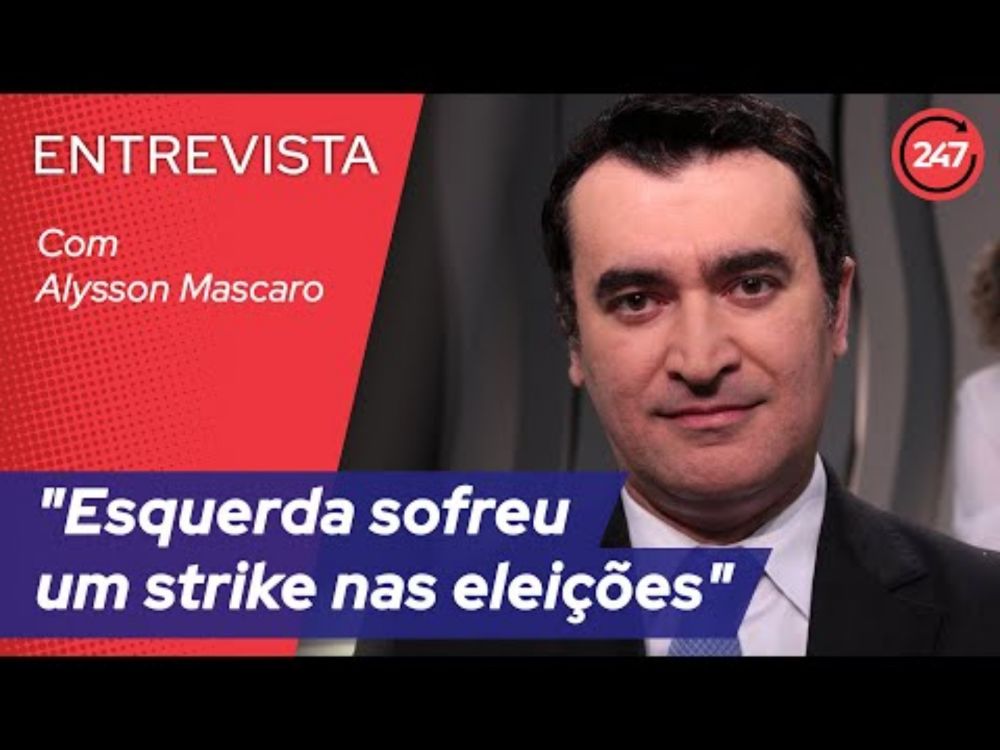 Alysson Mascaro: "Esquerda sofreu um strike nas eleições"