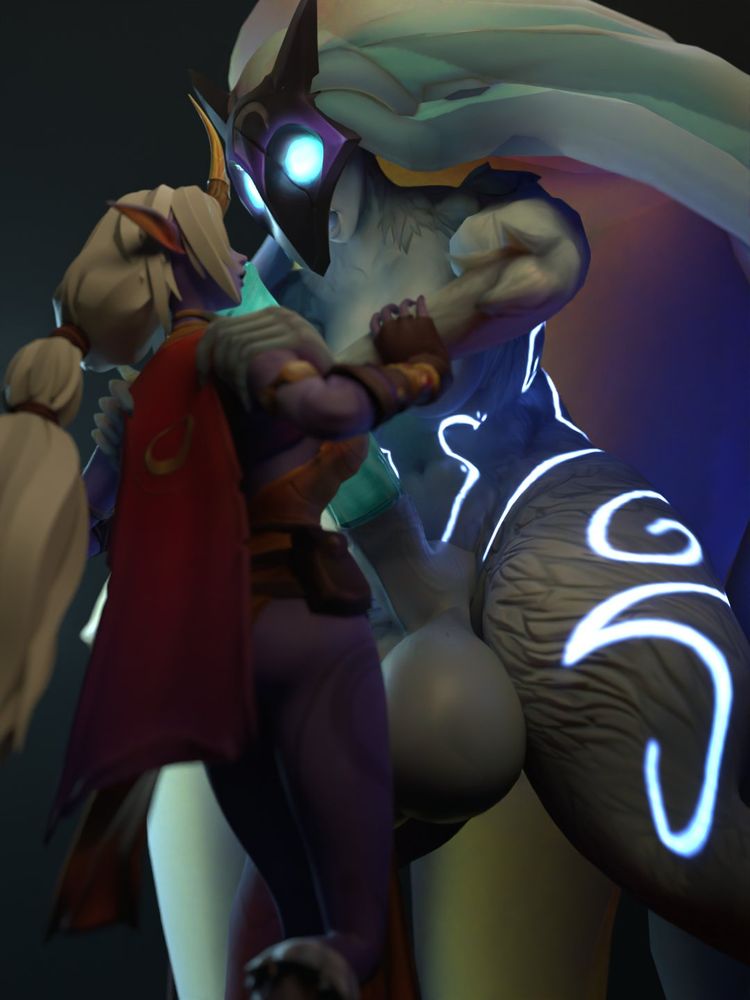 Big feral Lamb and Soraka