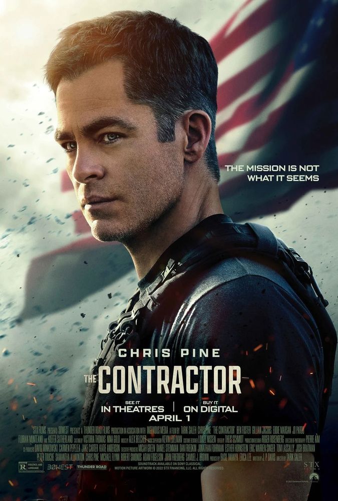 Chris Pine dans The Contractor