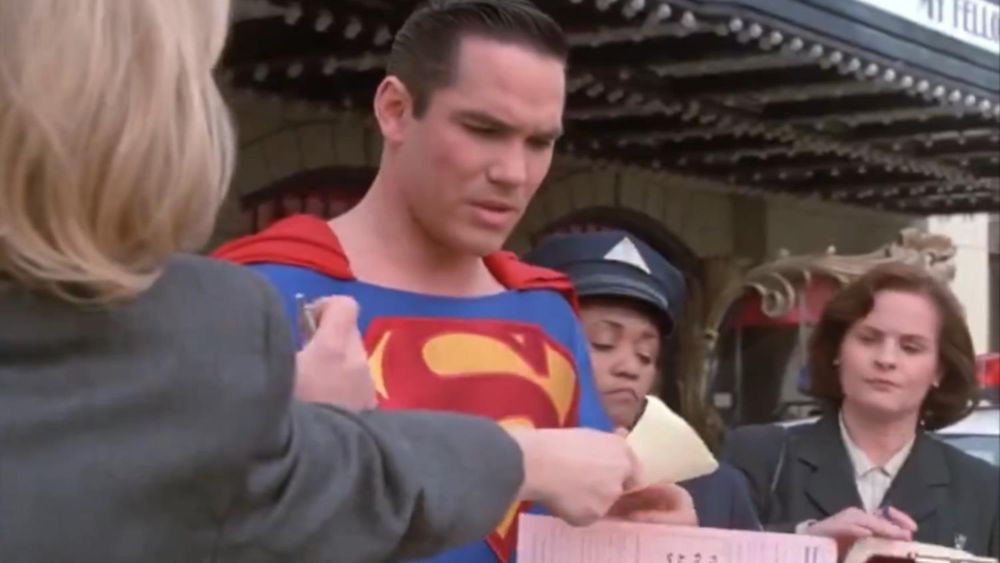 Actor Dean Cain played Superman for four seasons in the 90's ABC superhero TV series, Lois & Clark: The New Adventures of Superman.