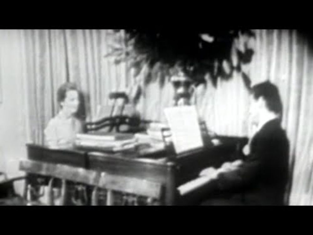 Person to Person, hosted by Edward Murrow - Leonard & Felicia Montealegre Bernstein (1955)