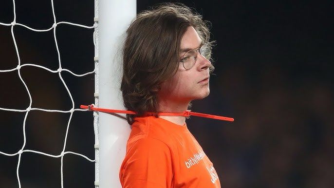 The Just Stop Oil lad.