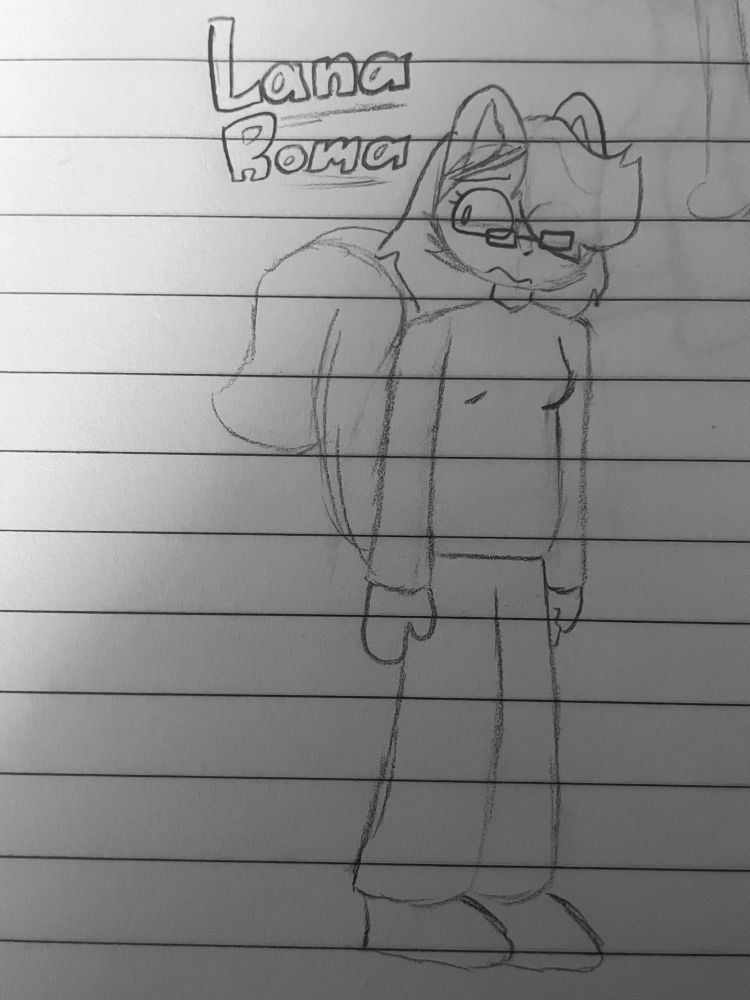 This is my skunk girl oc, Lana Roma! :)