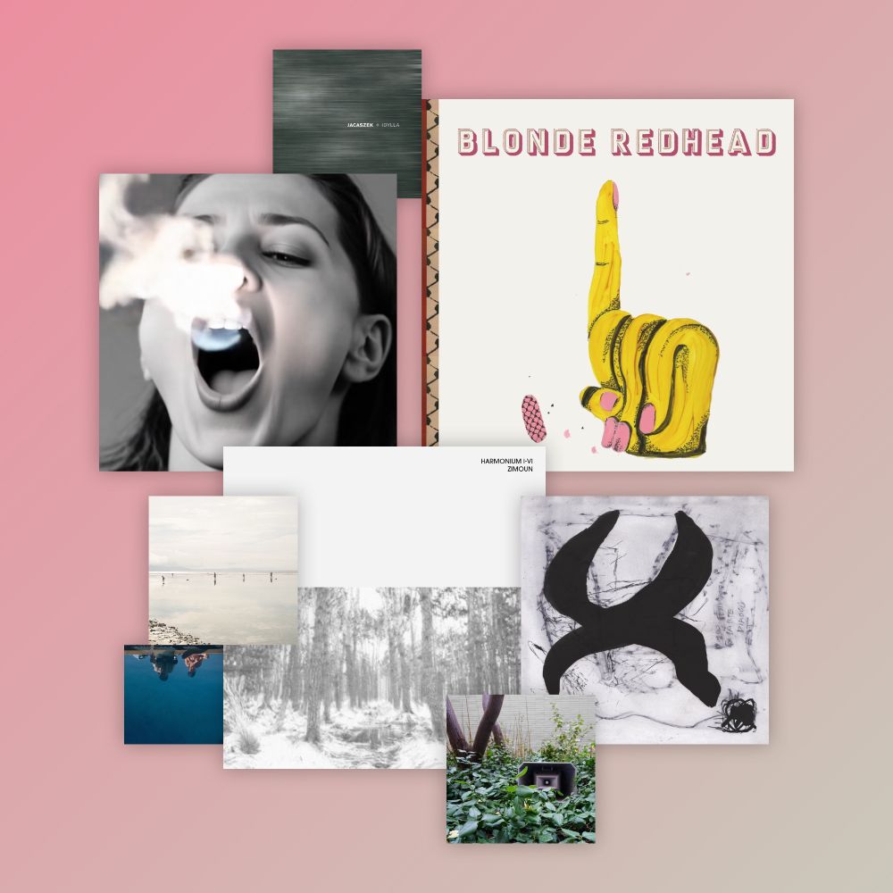 Blonde Redhead - The Shadow of the Guest
Zimoun - Harmonium I-VI
Verloren Schatten - Verloren Schatten
perila - omnis festinatio ex parte diaboli est
Jacaszek - Idylla
Jasmine Guffond - Muzak for the Encouragement of Unproductivity
Giuseppe Ielasi & Riccardo D. Wanke - with time, we learned to ask less
Masayoshi Fujita - Smoking Tigers