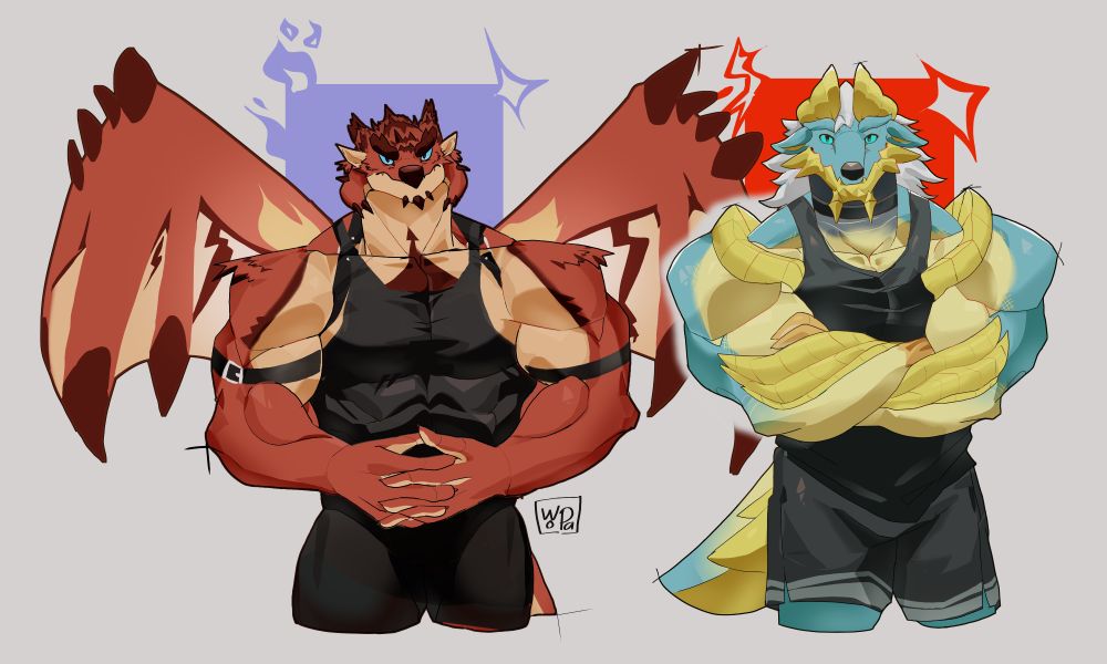 Rathalos big wings VS Zinogre big horns, who would u choose?