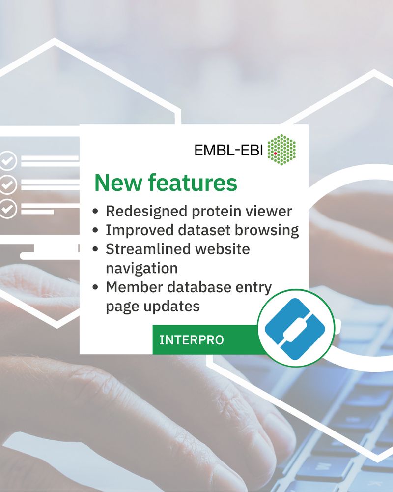 New features: 
Redesigned protein viewer
Improved dataset browsing
Streamlined website navigation
Member database entry page updates