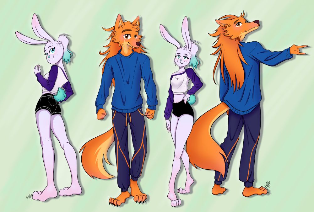 Original Characters: Gili & Bun