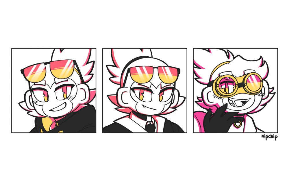Busts of Kira, Agent Kira and Transforming Tonic Kira.