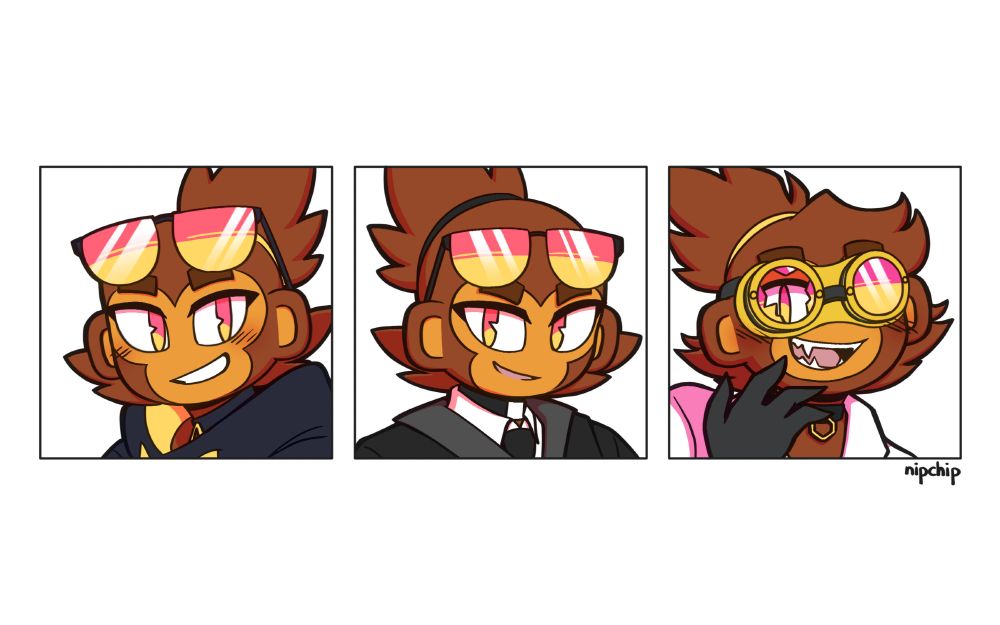 Busts of Kira, Agent Kira and Transforming Tonic Kira.