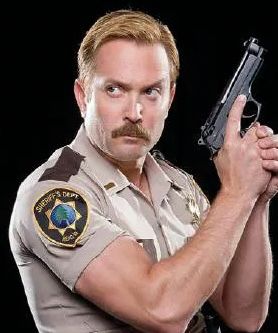 A picture of the same guy but in costume