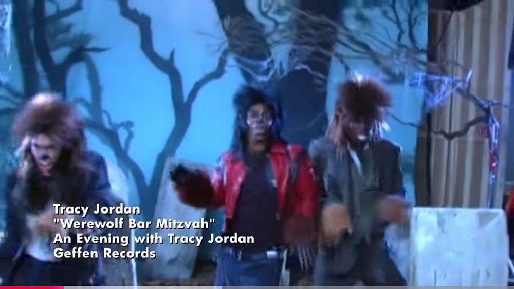 Screenshot of Werewolf Bar Mitzvah from
30 Rock