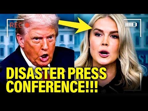 PANICKED WH has DISASTER PRESSER as Trump CRACKS