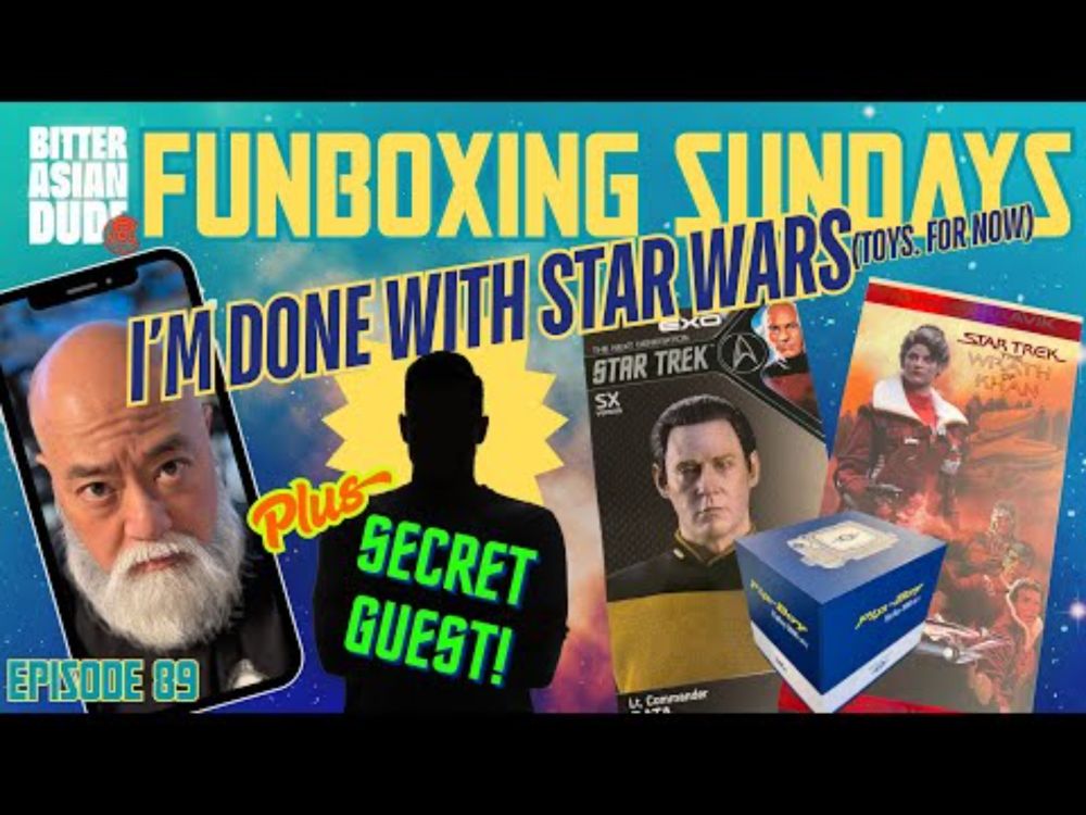 I'm DONE with Star Wars (Toys. For this show)*. Funboxing Sundays Episode 89