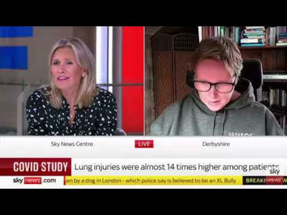 LCSOS on Sky News discussing new research on organ damage in Long Covid