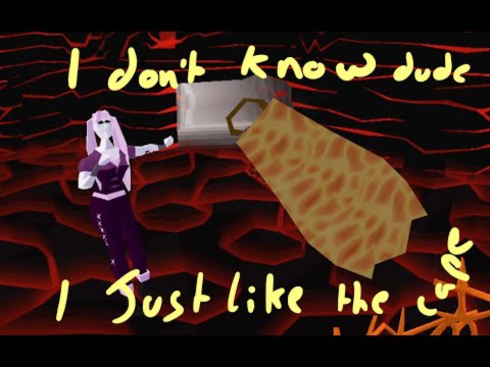 can i get the coolest item in runescape? (from when i was 12)