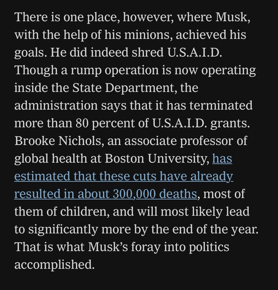 Musk death count