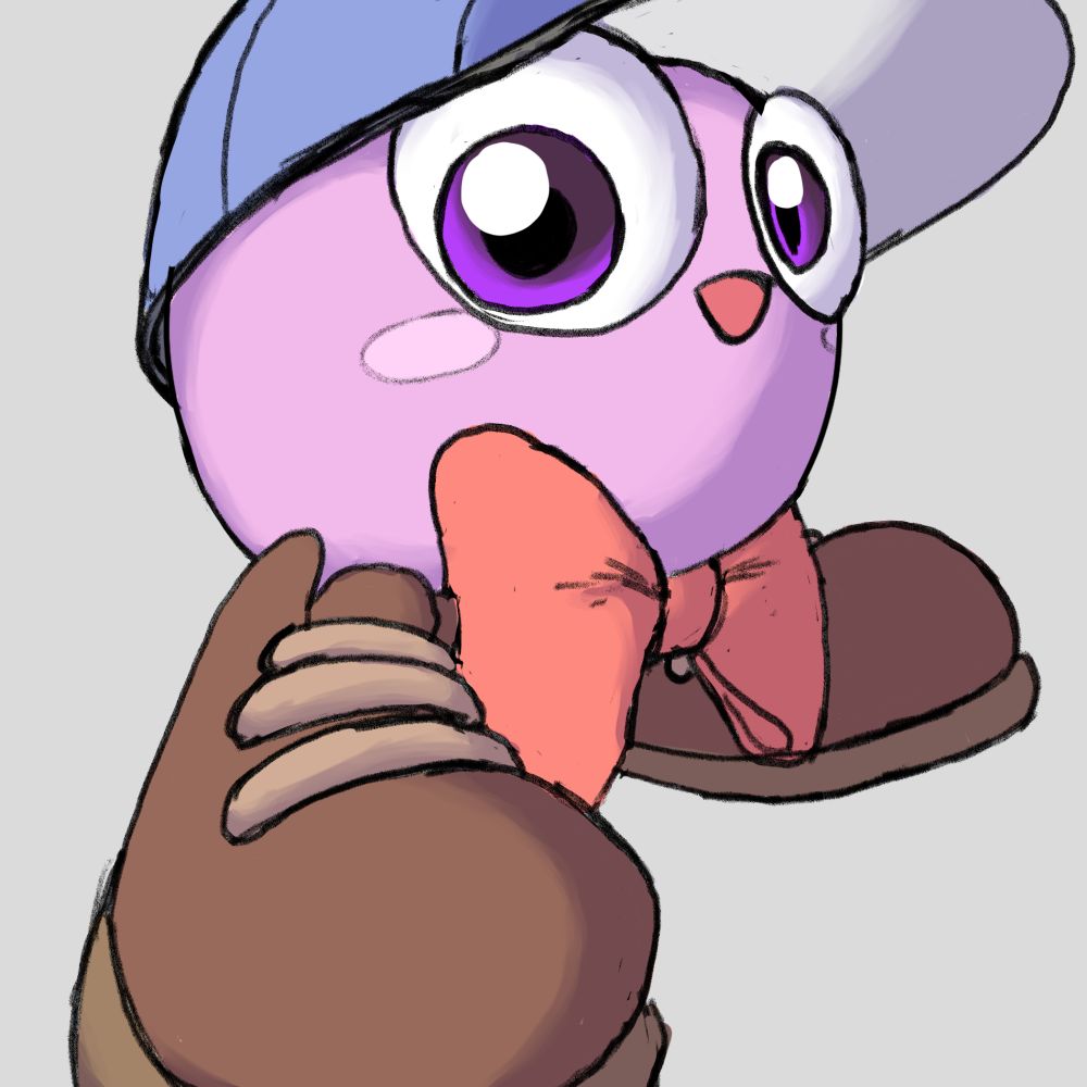 Marx fro Kirby posed up in timbs and a baseball cap
