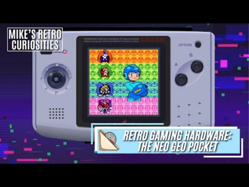 Retro gaming hardware spotlight: The Neo Geo Pocket!!-- Mike's Retro Curiosities