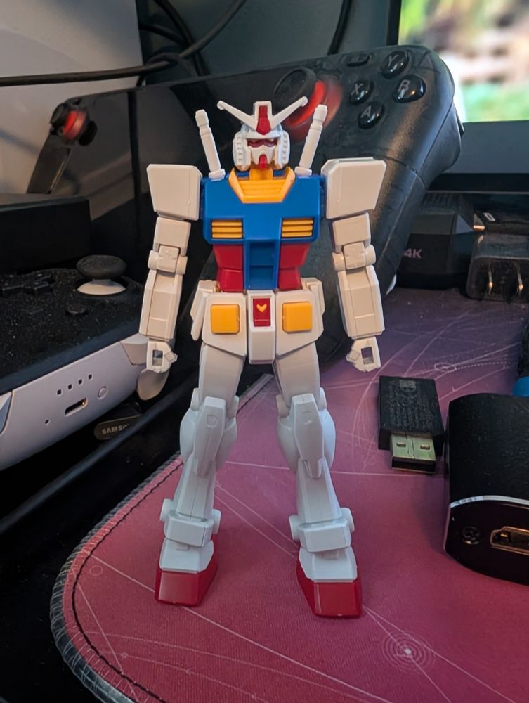 Picture of a build Gunpla Trial Kit RX-78-2
