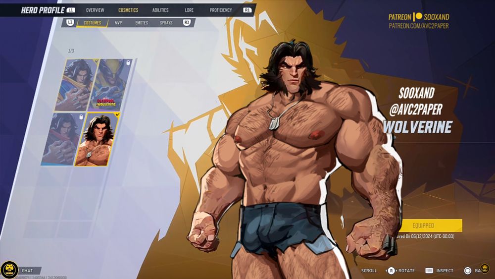 Fanart, patreon wolverine marvel rivals