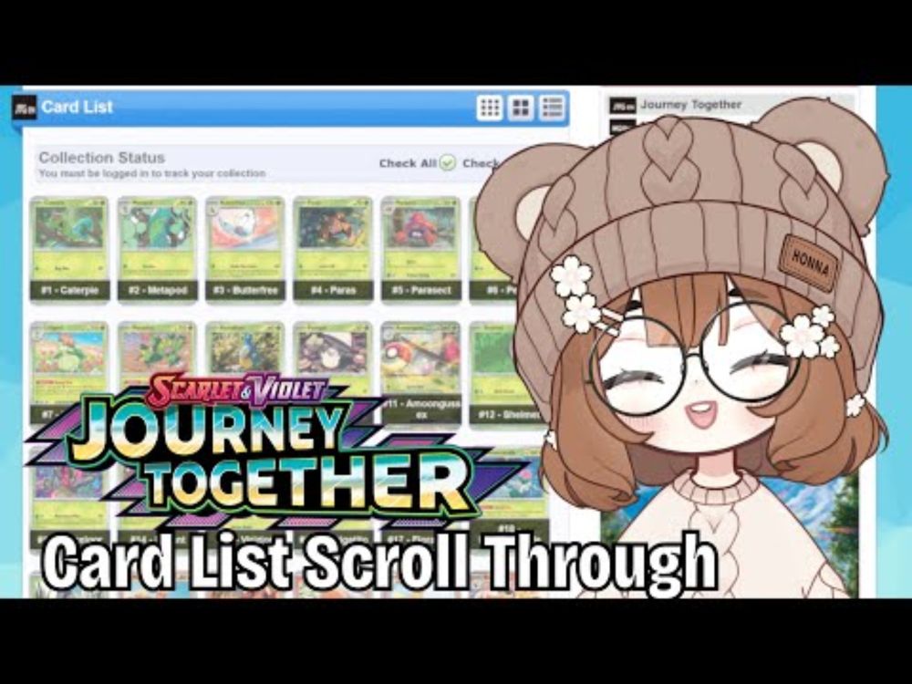 Scrolling through Journey Together because who can find cards in this economy