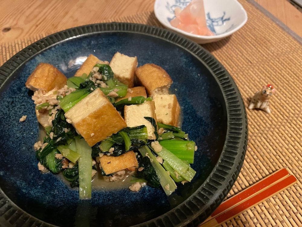 ターサイ炒め物。