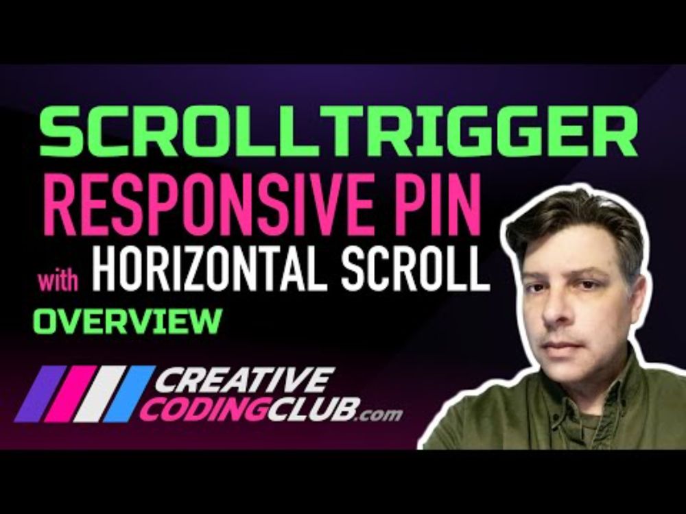 ScrollTrigger: Responsive Pin with Horizontal Scroll (GSAP)
