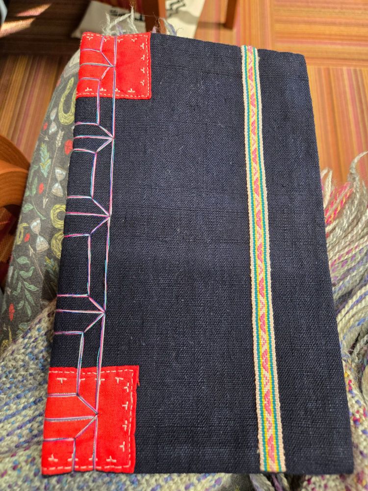 Embroidered cover 