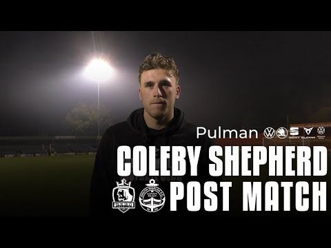"Great result on the road" | COLEBY SHEPHERD | INTERVIEW | Alfreton Town 2-4 South Shields