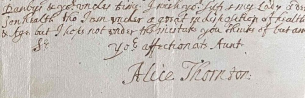 The life and times of Alice Thornton: an archive exploration