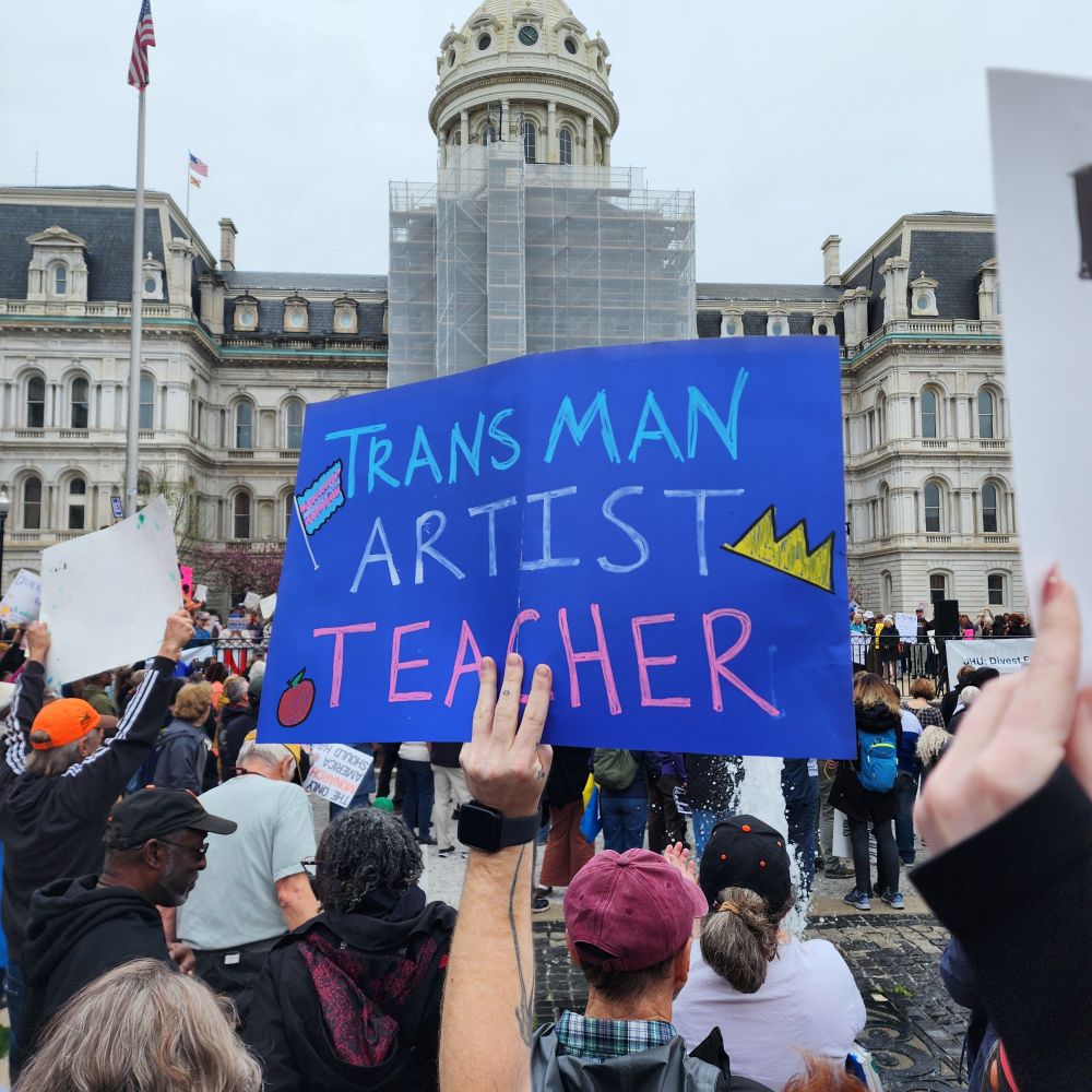 Trans man, Artist teacher