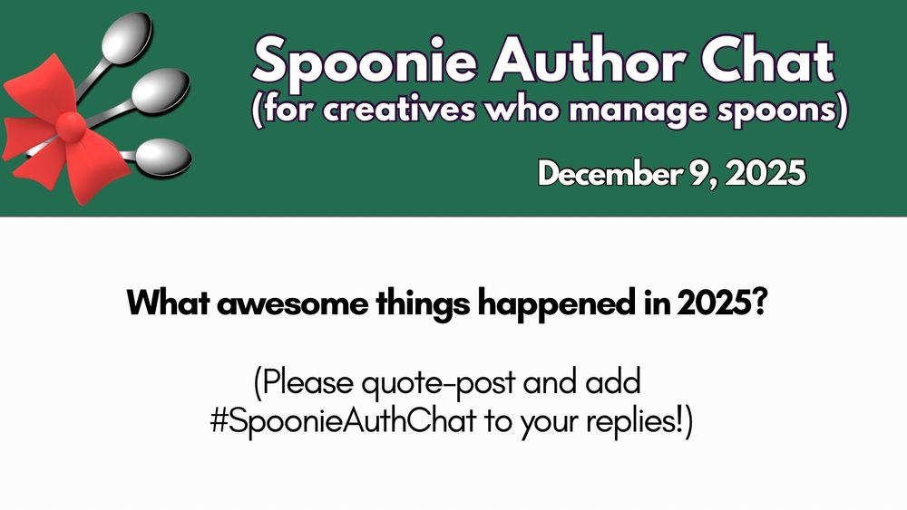 Banner image has the same text as the post. There’s also a smaller image of three spoons that are connected with a festive red bow.