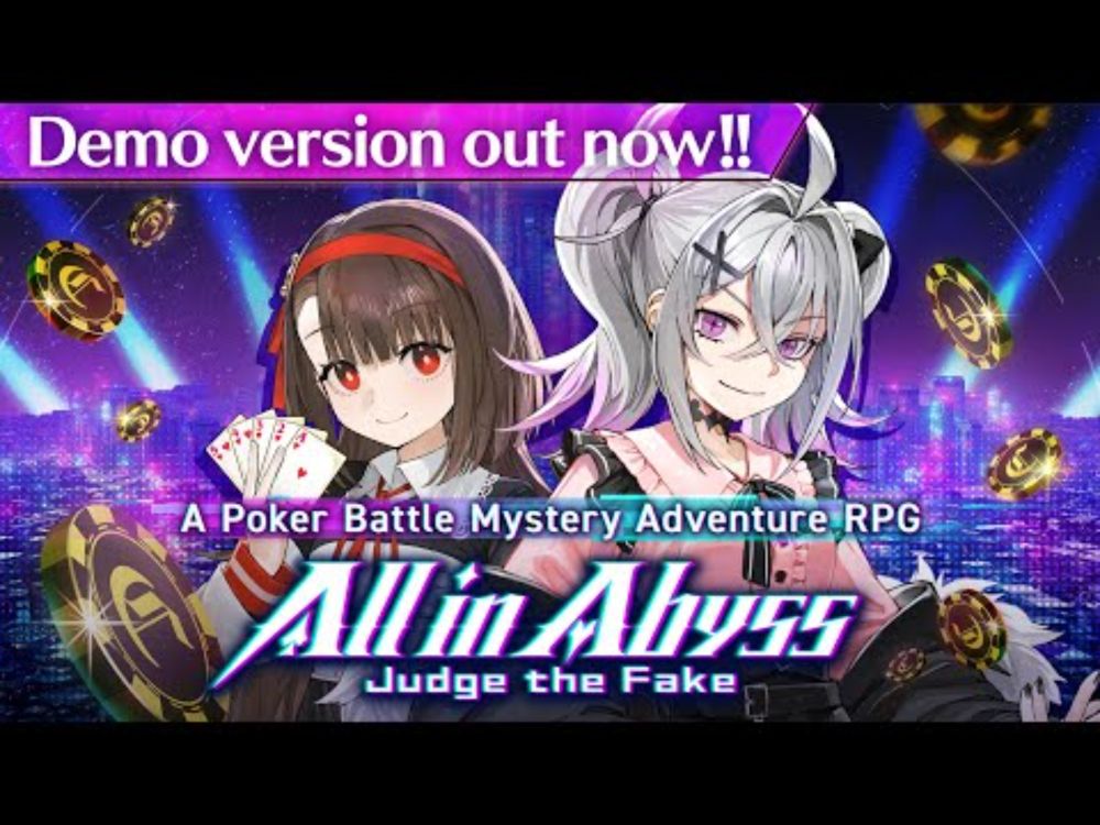 Poker Adventure『All-in Abyss: Judge the Fake』Demo Release Trailer