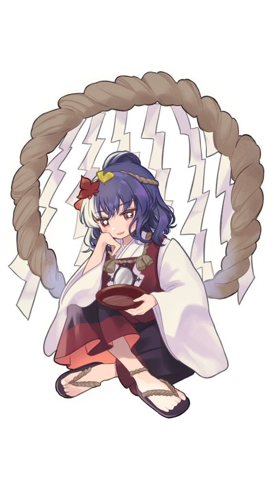2025年2月のもりや神社例大祭十四で頒布したアクリルスタンドのイラストです