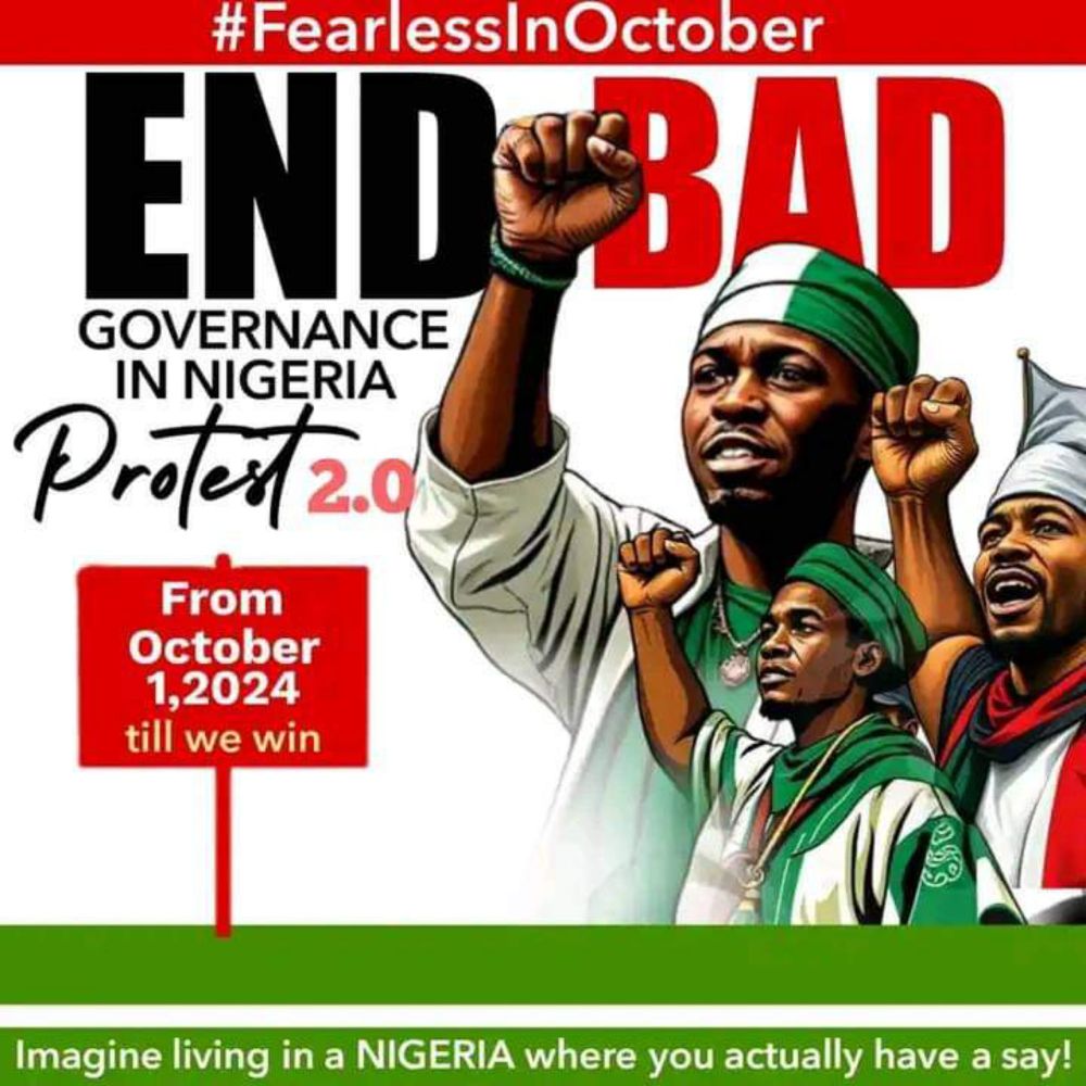 Massive October 1 Protest Set to Rock Eagle Square: Nigerians Gear Up for National Showdown