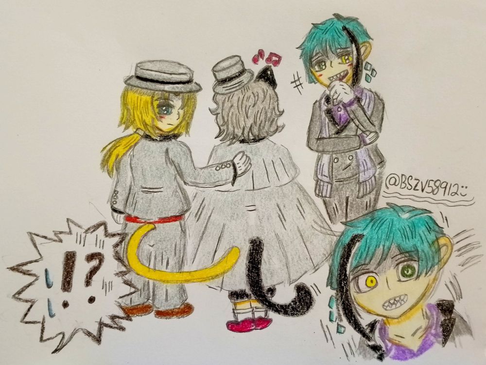 Mafia setting

Joshunya (Joshua) and his bodyguards (Zidane, Jade, Floyd)