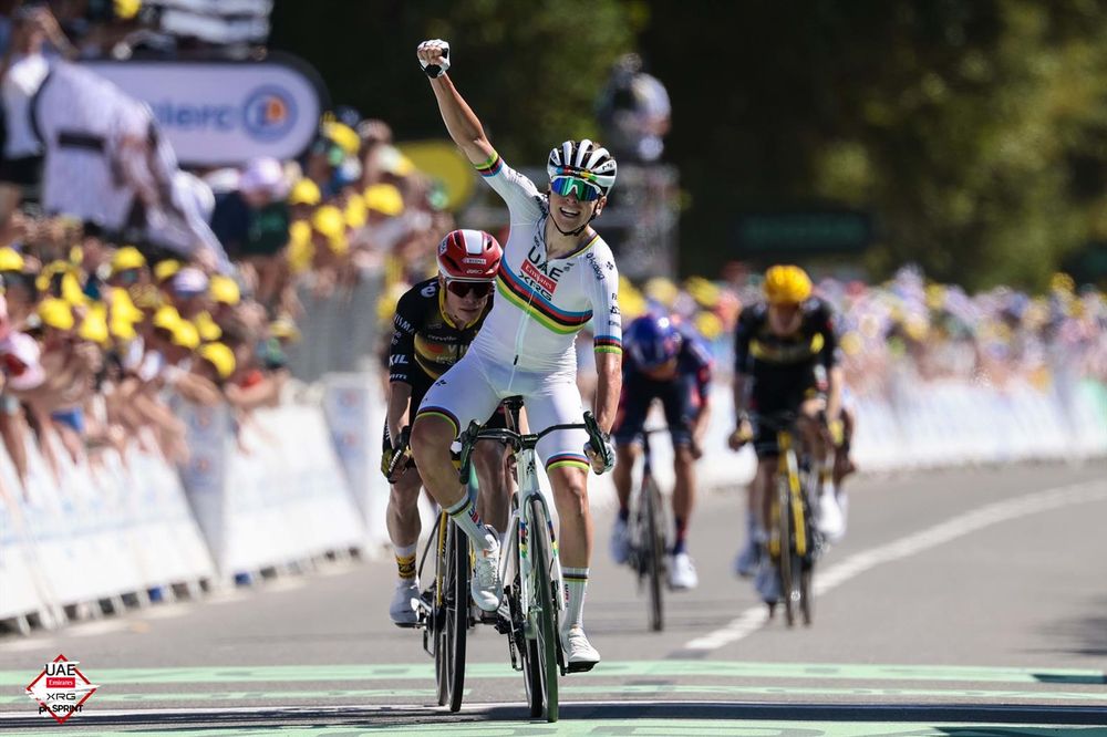 Tadej Pogačar claims UAE Team Emirates-XRG's 60th win of season at Tour de France - UAE team Emirates