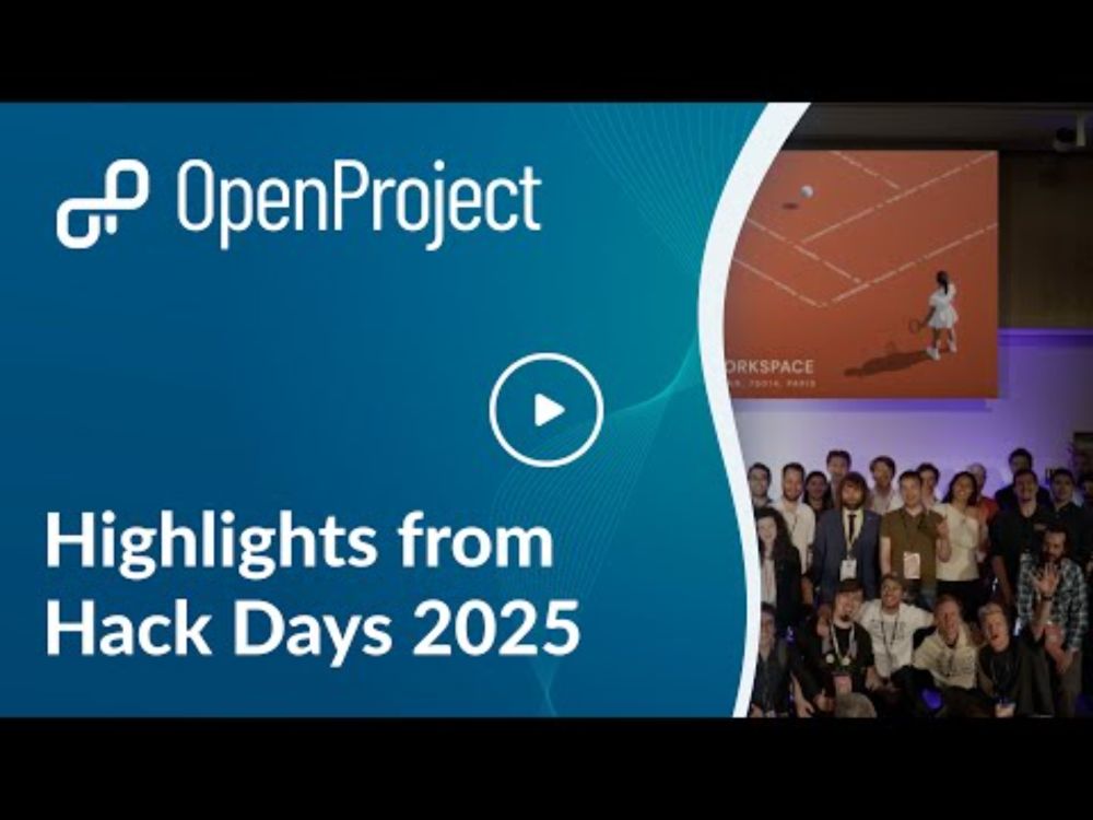 OpenProject | Highlights from Hack Days 2025
