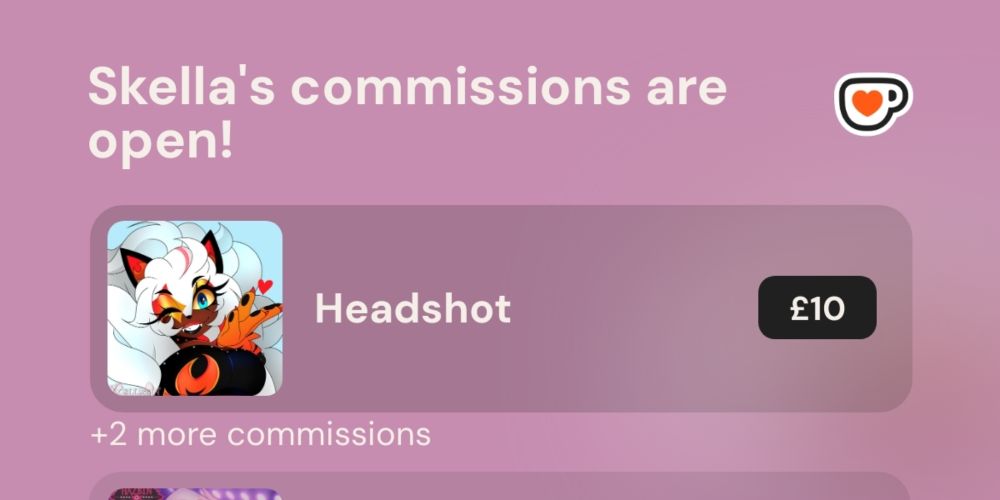 Commissions Open! Click to see Skella's commission menu.