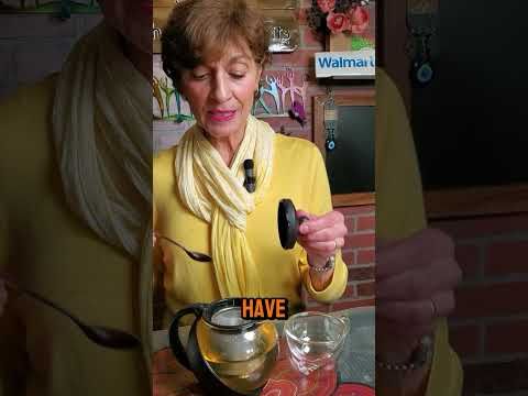 making broth in a tea pot
