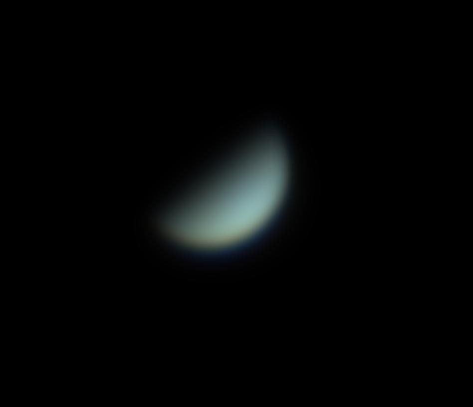 A photo of Venus taken from my brother’s porch. 