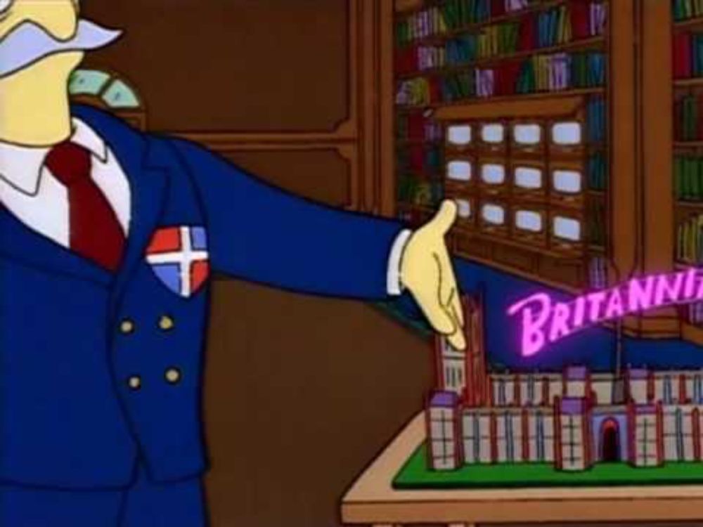 The Simpsons - Freshen Your Drink, Governor?