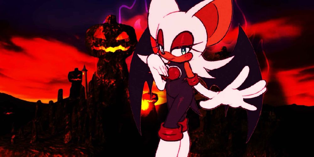 🎨 ; Rouge — @Emistations on twt.
Background — saturnmunchies on dA. 

i know pumpkin hill is a knuckles stage i don’t care lol