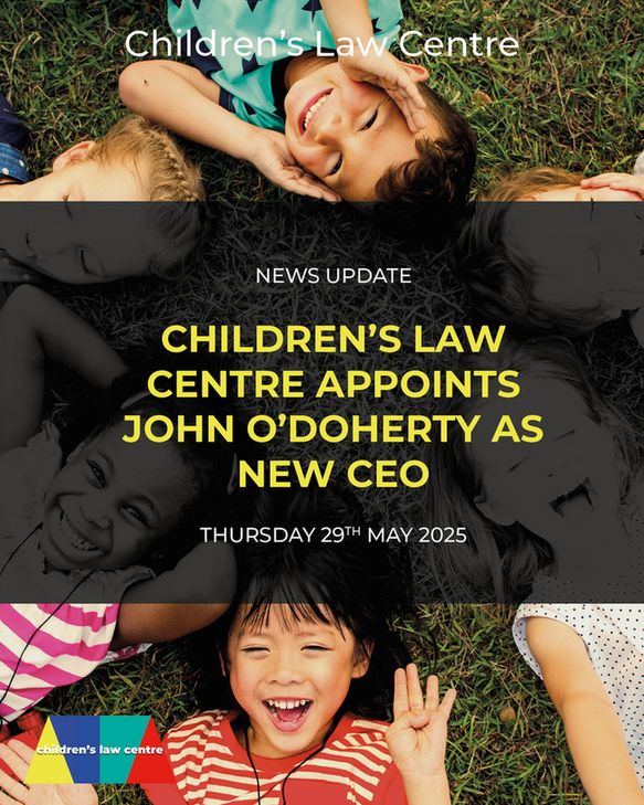 NEWs UPDATE

Children’s Law Centre Appoints John O’Doherty as New CEO

THURSDAY 29TH MAY 2025