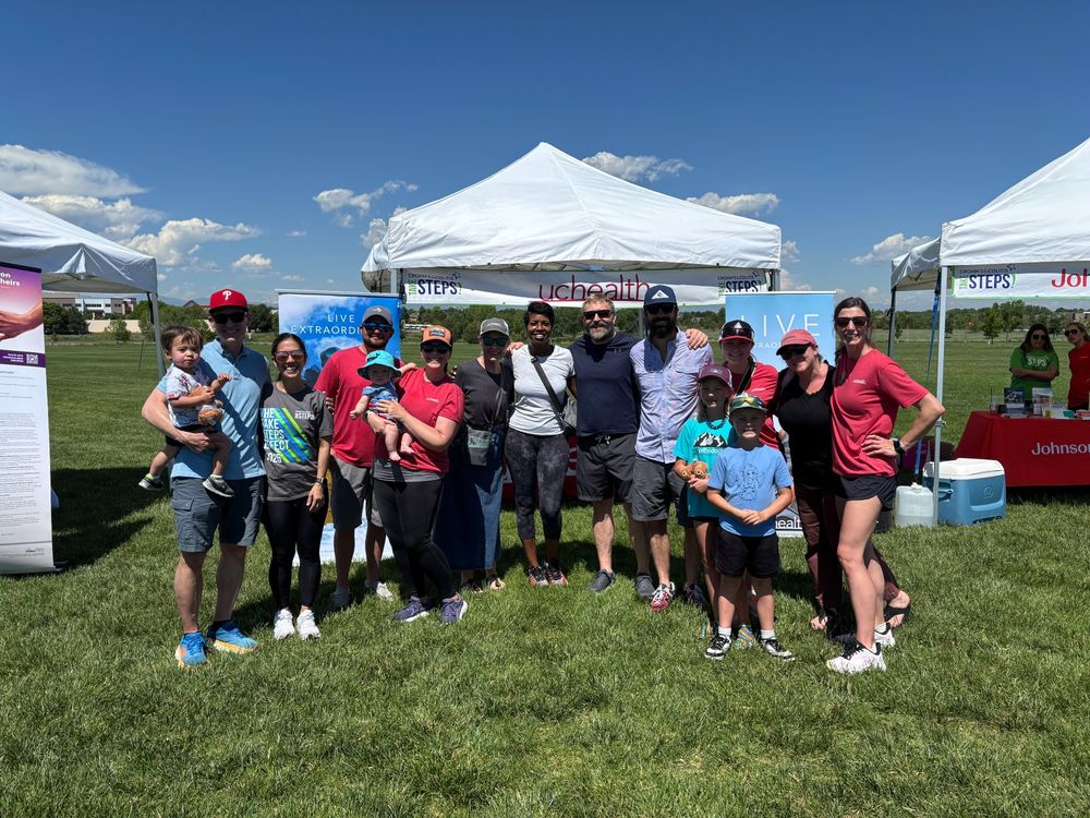 Members of the University of Colorado Anschutz Medical Campus Division of Gastroenterology and Hepatology represented the Division at the Take Steps fundraising walk!