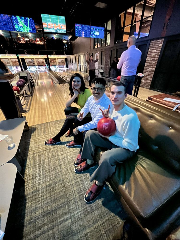 The CU Division of Gastroenterology and Hepatology celebrates the holiday season at Punch Bowl Social Denver.