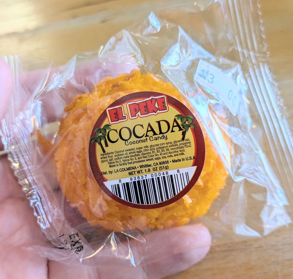 Procured from local Latin grocery
