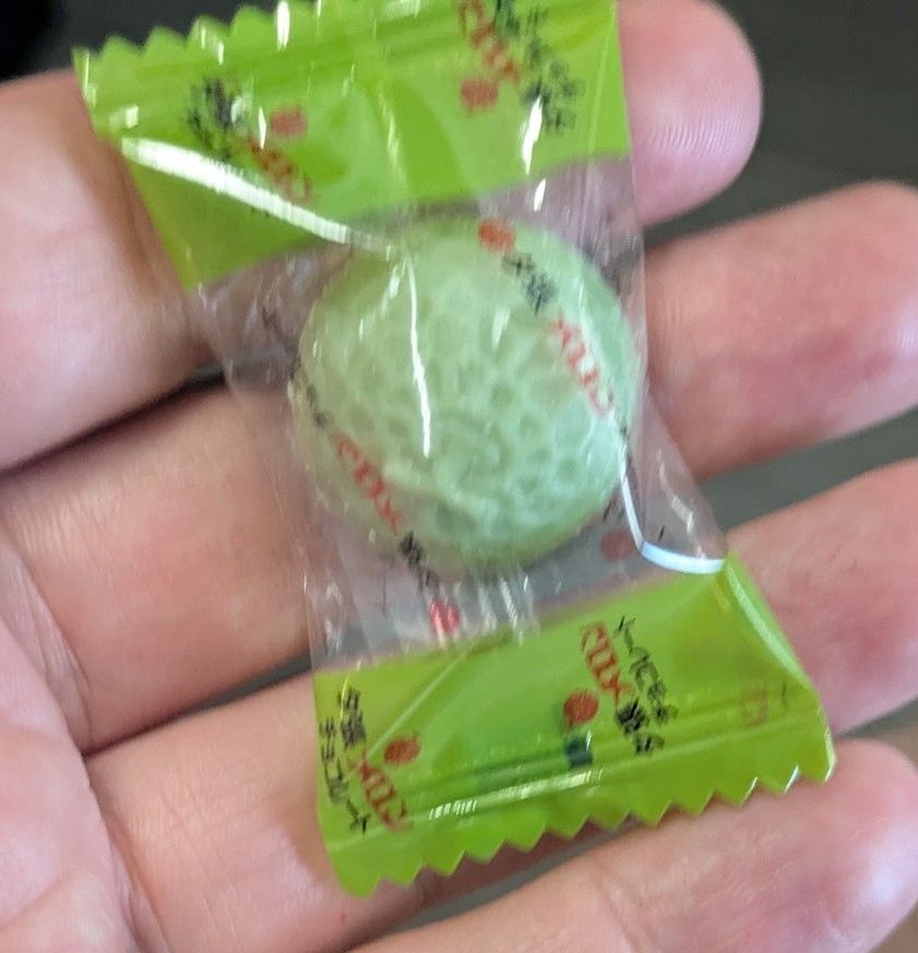 yubari melon candy procured from T&T Vancouver