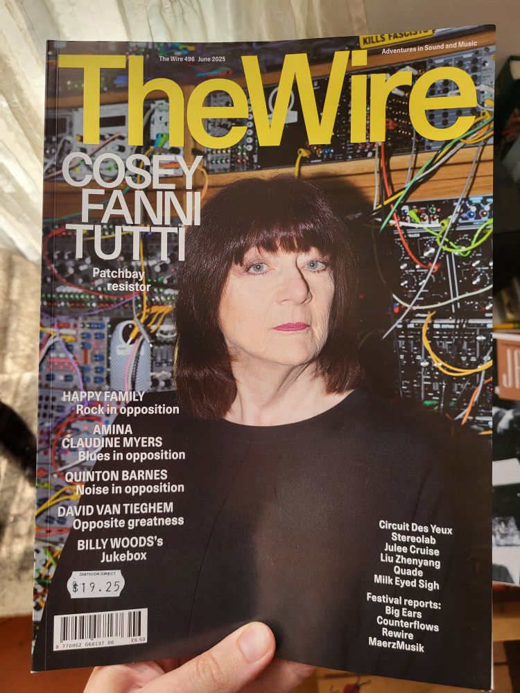 The cover of the magazine the wire 496 June 2025