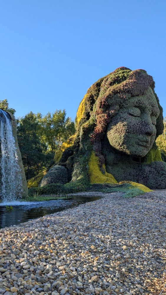 Sculpture végétale 